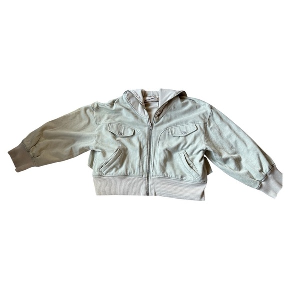 Free People Addison Zip Up Sweatshirt Jacket - NWOT - Picture 5 of 7